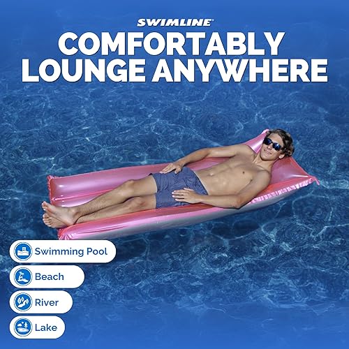 Miniatura 6 de Swimline Flotadores de piscina resistentes Suntanner