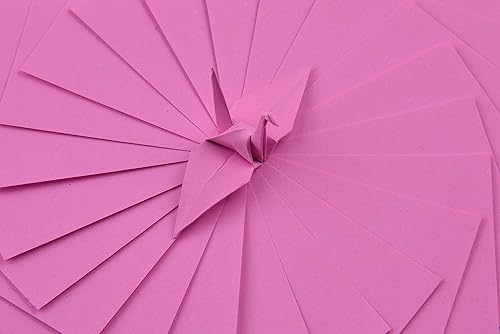 Miniatura 117 de Papel de origami naranja Origami de 6 x 6 pulgadas, 100 hojas de papel cuadrado de doble cara, papel de color, papel de color, cartulina ligera