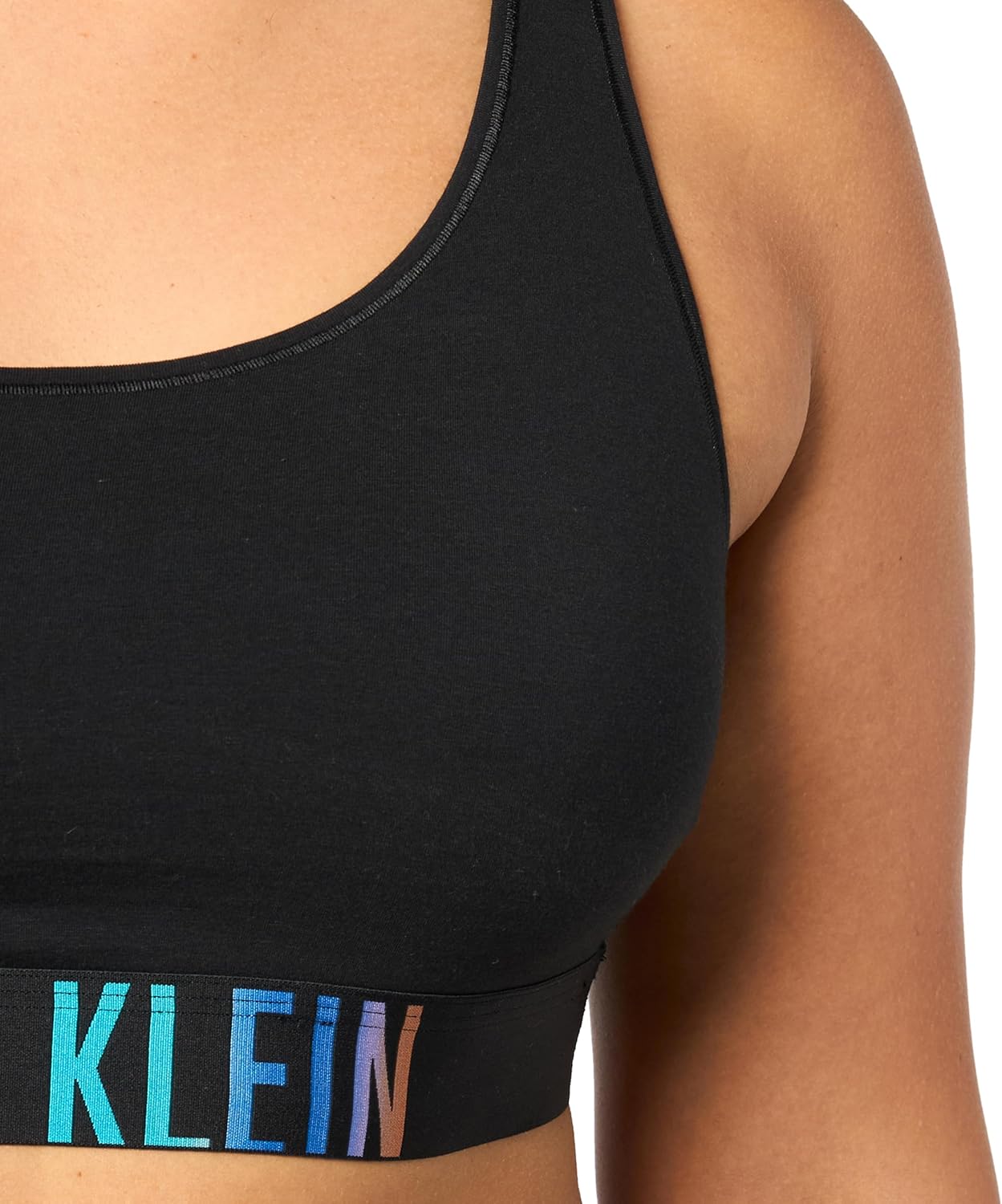 Calvin Klein Womens Intense Power Pride Racerback Unlined Bralette - Image 3
