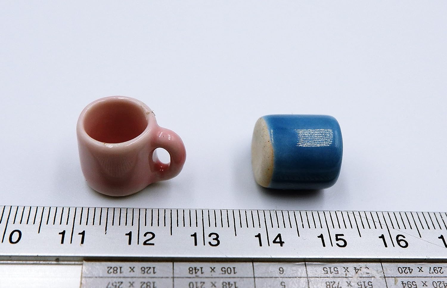 20pcs Realistic Mini Coffee Cups – Assorted Color Decorative Display Set image 5