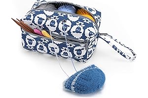 Luxja Travel Crochet Bag: The Ultimate Knitter's Accessory