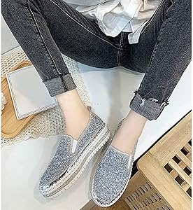 Amazon | [ダキシ] スリッポン レディース 厚底 ローカット スニーカー