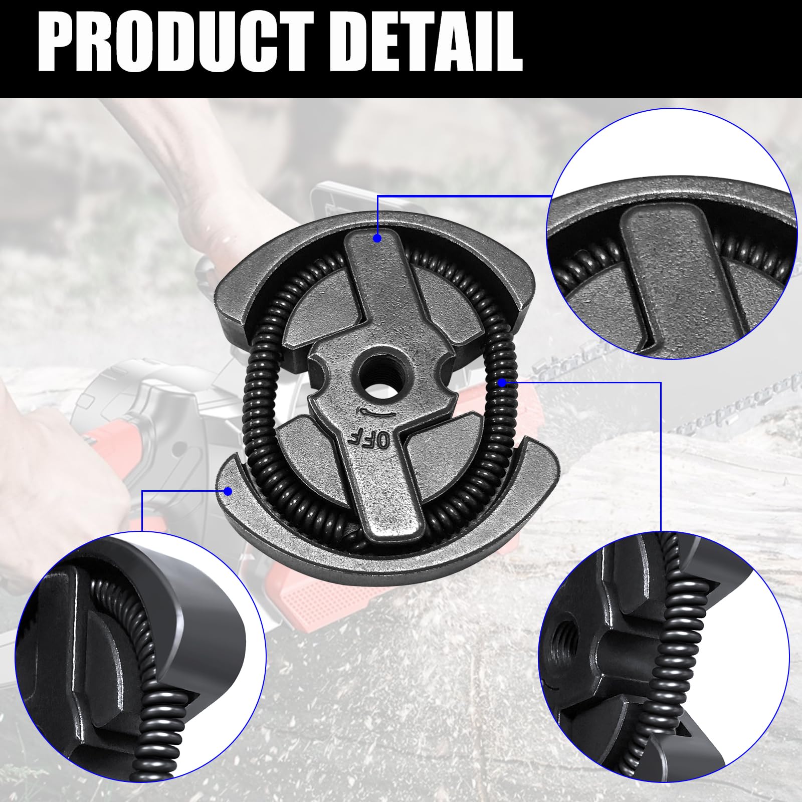 Kit Roulement Tambour D'embrayage Pour Tronçonneuse Husqvarna 435/440, Jonsered CS2240 - 505 44 15 01
