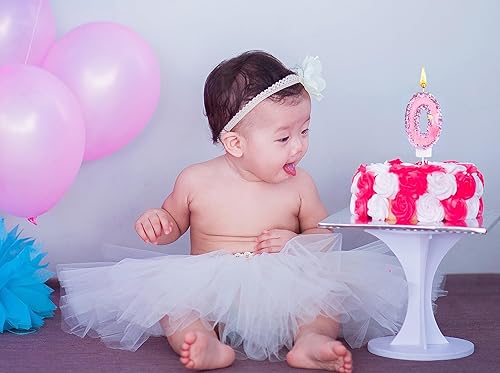 Miniatura 10 de Vela número 2 para pasteles de cumpleaños, diseño de mariposa 3D rosa con lentejuelas rosadas, vela de cumpleaños para princesa, niña, 2 cumpleaños,