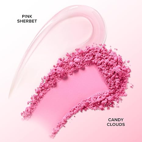 Too Faced Dream A Little Dream Blush & Lip Gloss Set | Cloud Crush Powder Blush + Kissing Jelly Lip Oil With Sheer Coverage, Gift Set