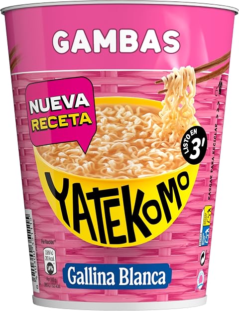 Gallina Blanca - Yatekomo Cup Gambas, 60g