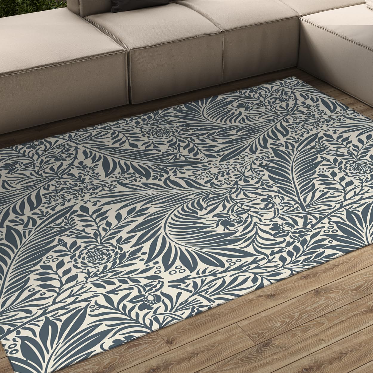 Tapis de vestiaire aux plantes vibrantes pour une maison chaleureuse