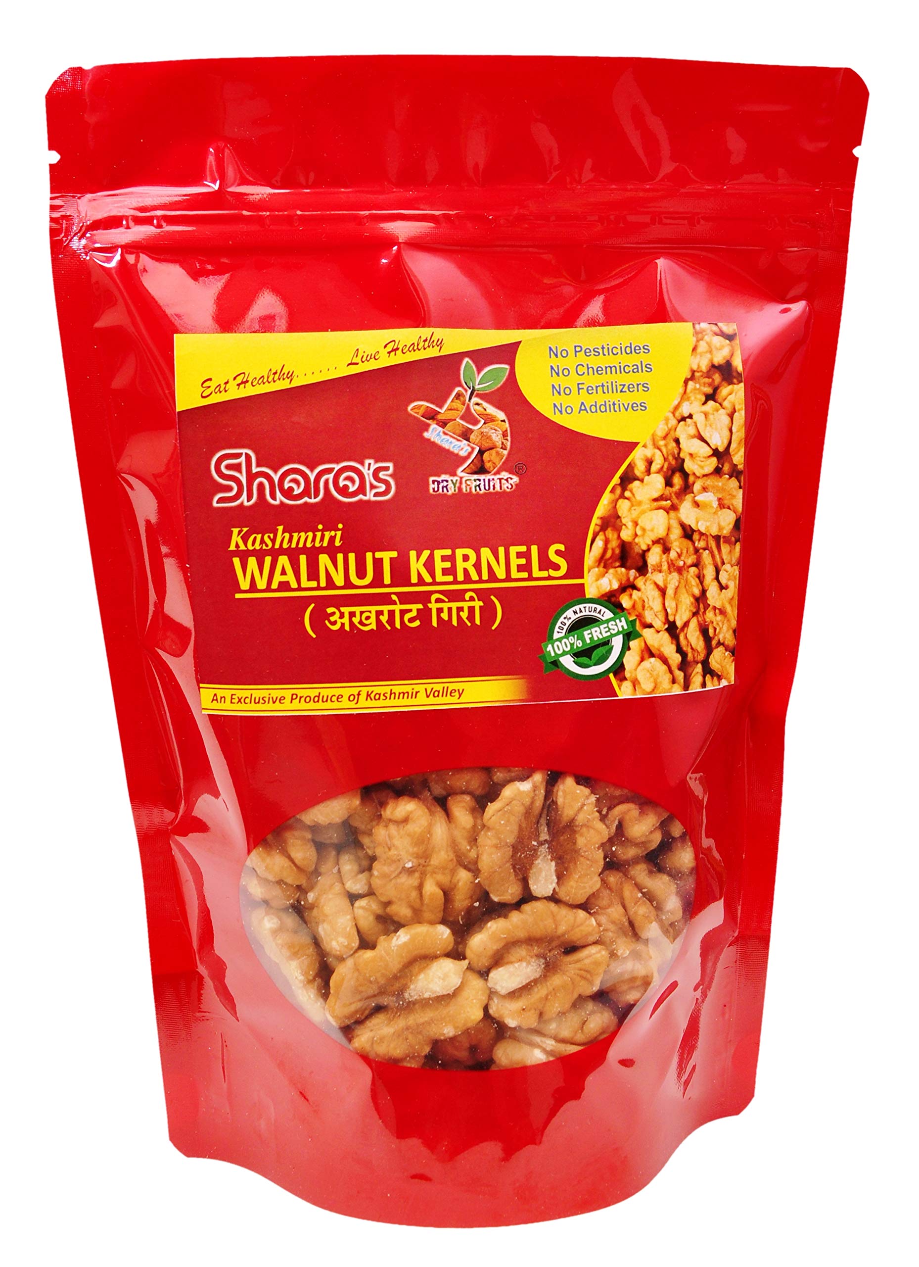Sharas DRY FRUITS Kashmiri Snow White Walnuts Kernels(Akhrot Giri)400 Gm (B07G6Q5DJP) Amazon Price History, Amazon Price Tracker
