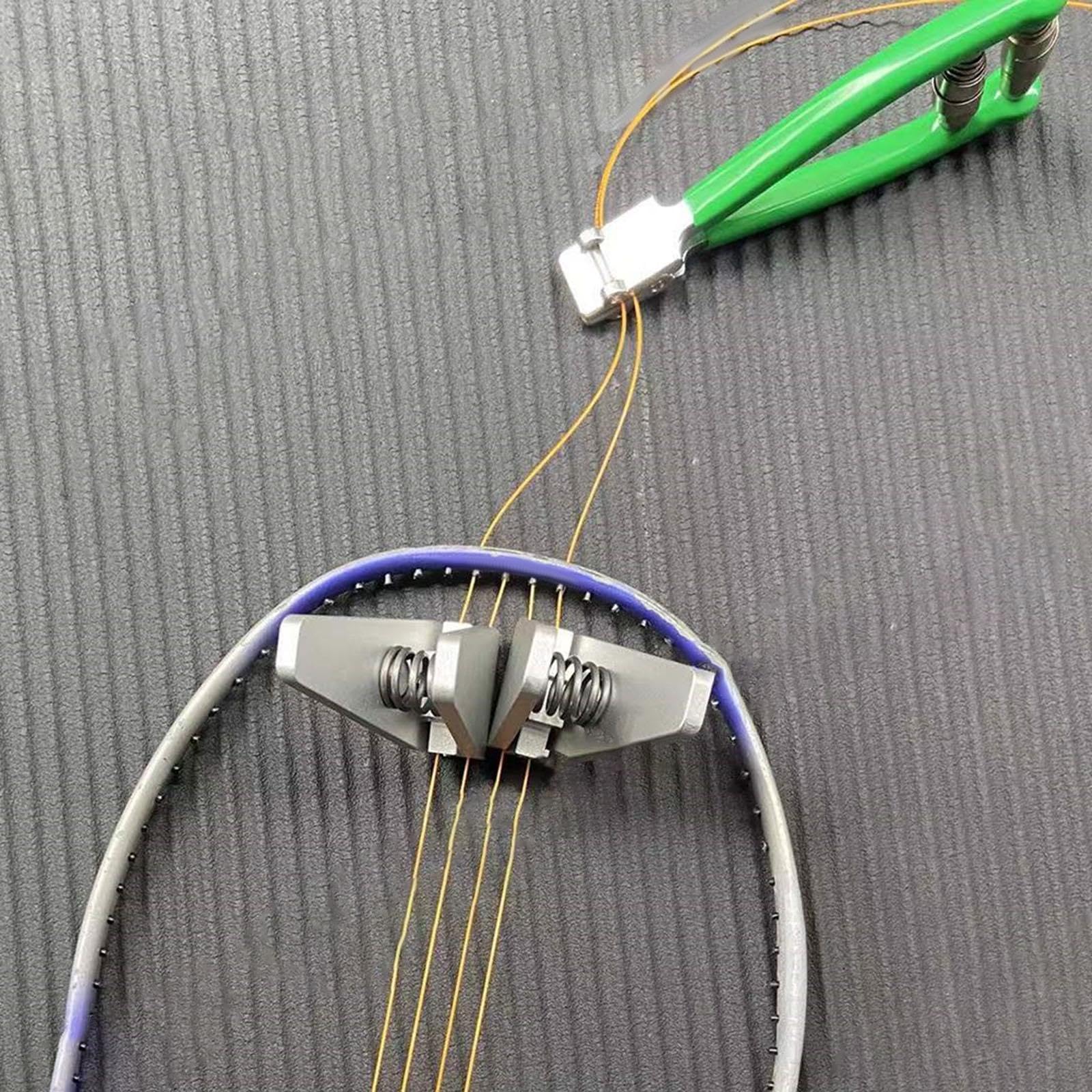 Set di Attrezzi per Incordare Racchette da Badminton, Pinze Manuali Compatte per Badminton.