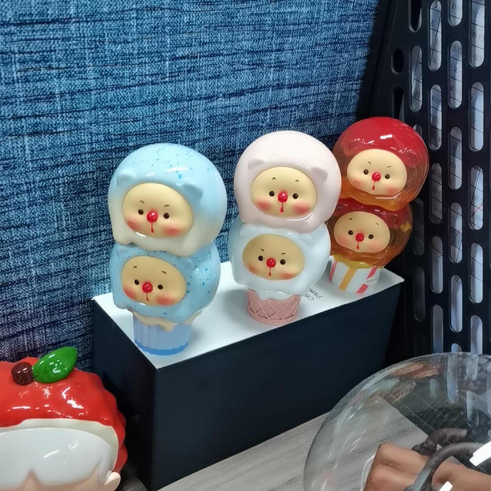 HANS ゼンマイ トコトコ ロボット フィギュア アイスクリーム プラ