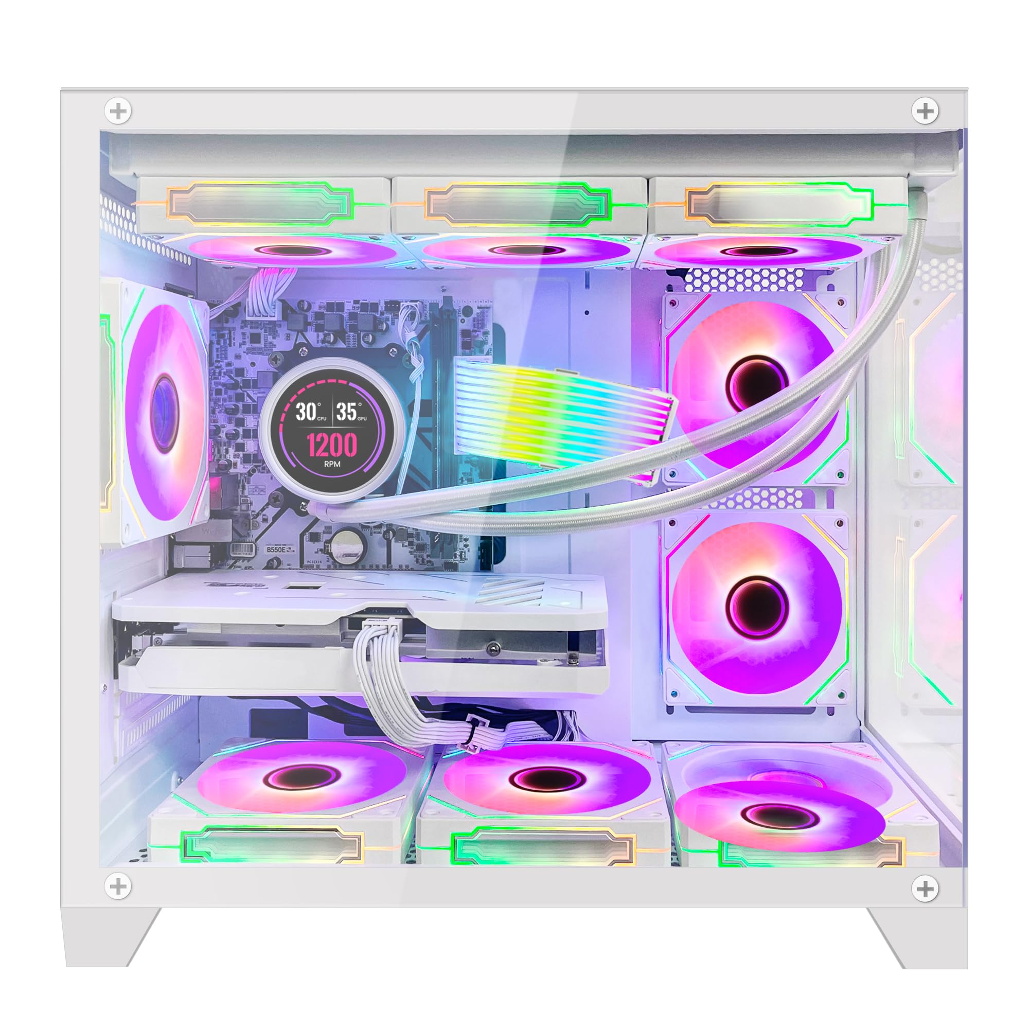 Amazon.co.jp: HOENGAGER Nereid ゲーミングPC -AMD Ryzen 7 5700X3D 