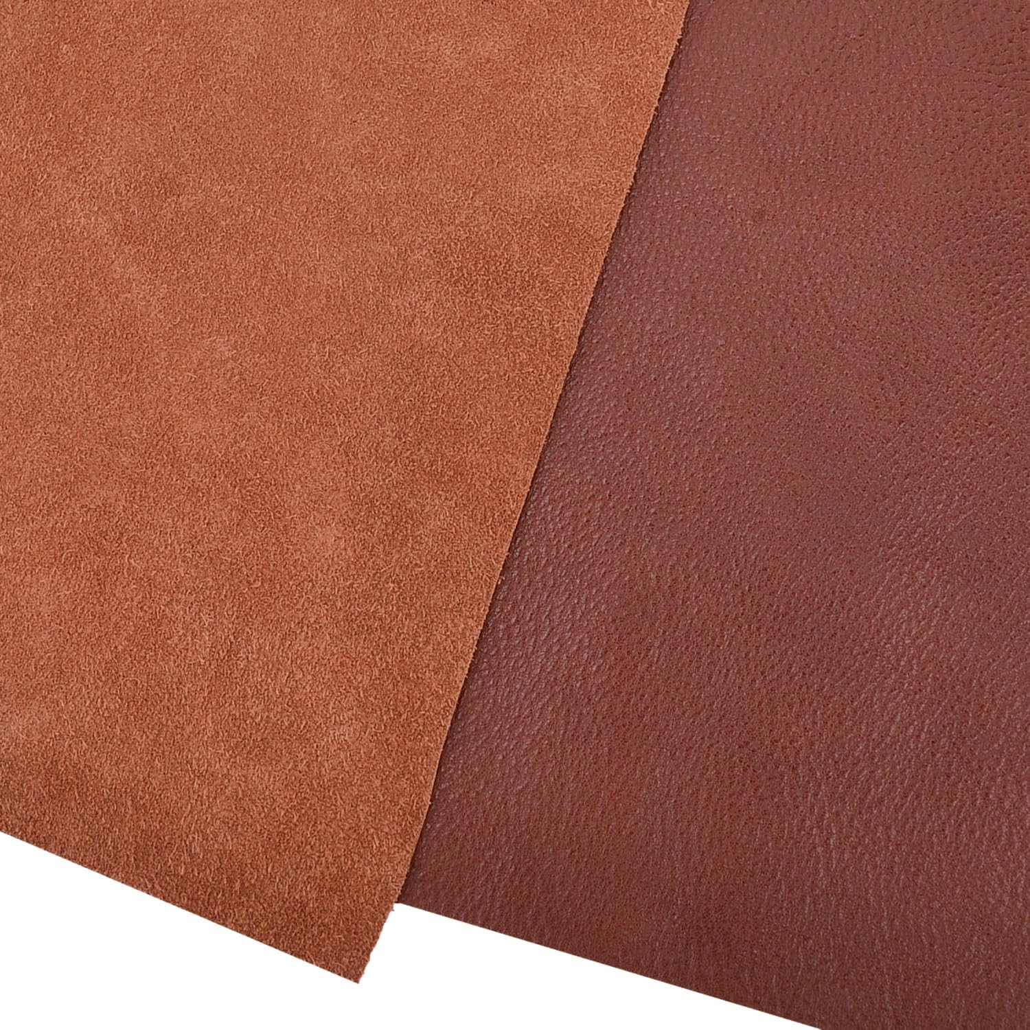 WAYNE'S DOG Genuine Cowhide Leather Full Grain Leather Hide (2.0mm) Tooling Sewing Hobby Workshop Crafting ((1.5mm) Brown, 12''X36'')