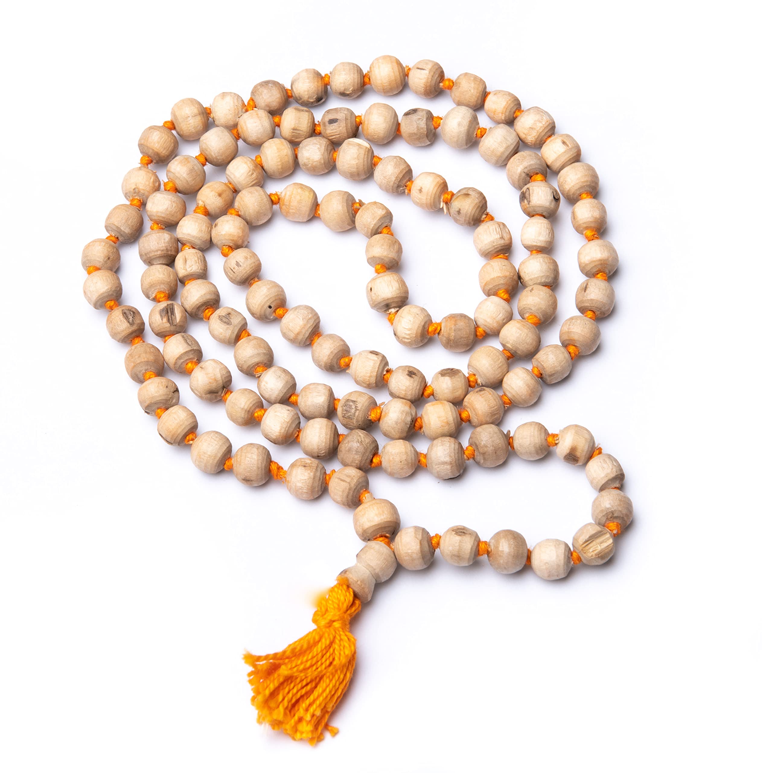Wonder Care Authentic Mala Genuine Religious Ornament Rosary Japa Mala (4mm-16mm) Natural/Capped Neclaces & Bracelet