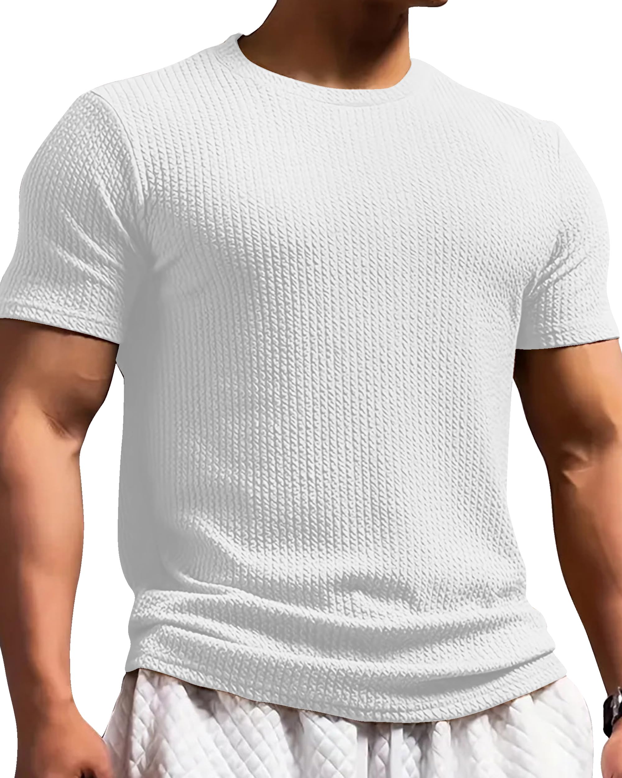I ENTERPRISE T Shirt for Men Regular Fit Tshirt for Men Gym T Shirts for Men for Casual Wear Workout T Shirts for Man Active Gym Wear for Men White Size :- L (B0D3VDKJJ4) Amazon Price History, Amazon Price Tracker