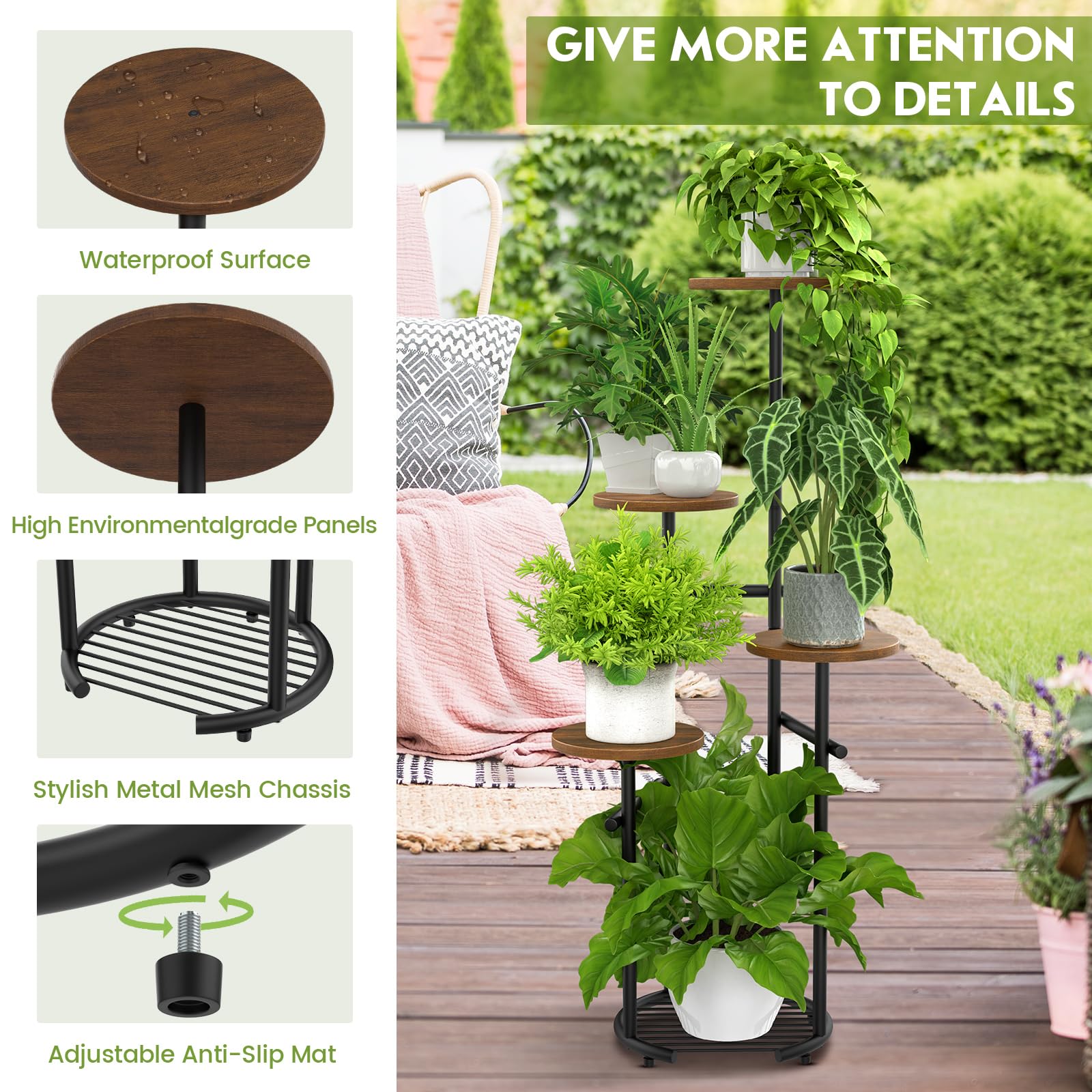indoor window plant Window Plant Shelf 3 Tiers  JDM Wood Creations