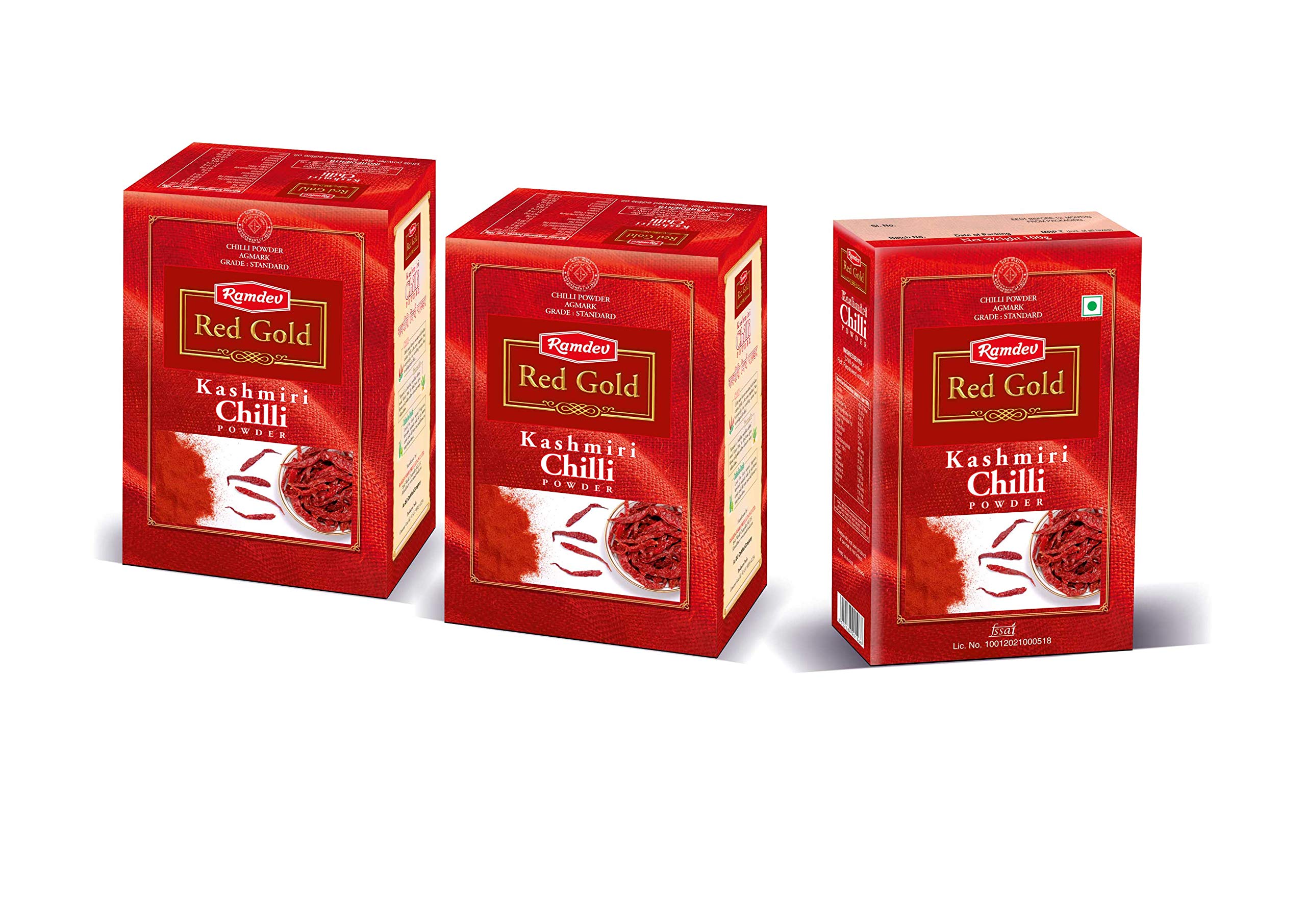 Ramdev Red Gold Chilli Powder (500 g)-Pack of 3 (B011QY4CAM) Amazon Price History, Amazon Price Tracker