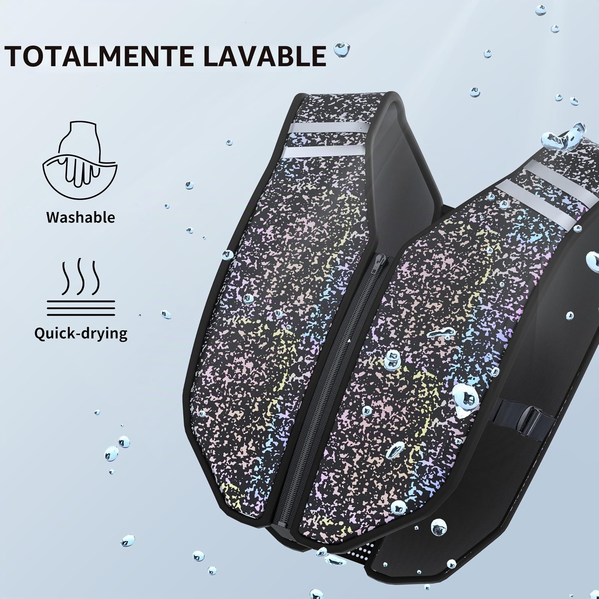 PROIRON Chaleco lastrado, Chaleco de peso, Material suave y lavable y reflectante, Peso de 3/5/8/10kg disponible, Para el entrenamiento de fuerza y resistencia, correr, aeróbic, boxeo, pérdida de peso.