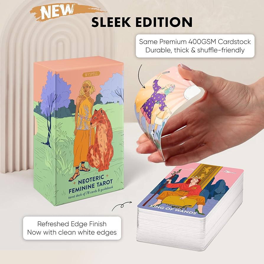 Amazon.co.jp: Wyspell フェミニンなタロットカードデッキ