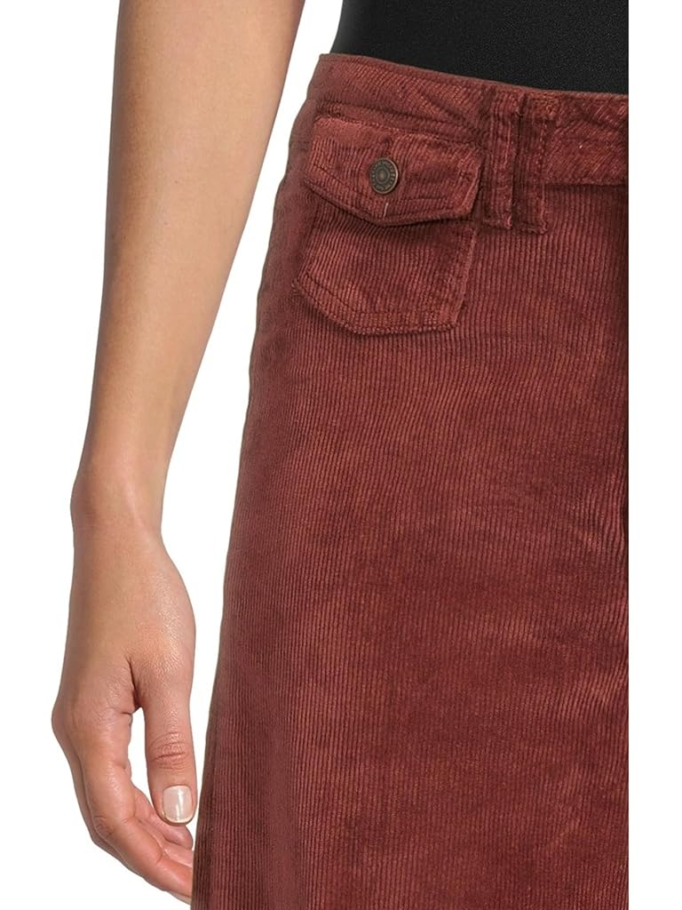 Red Free People Kellee High Rise Palazzo
