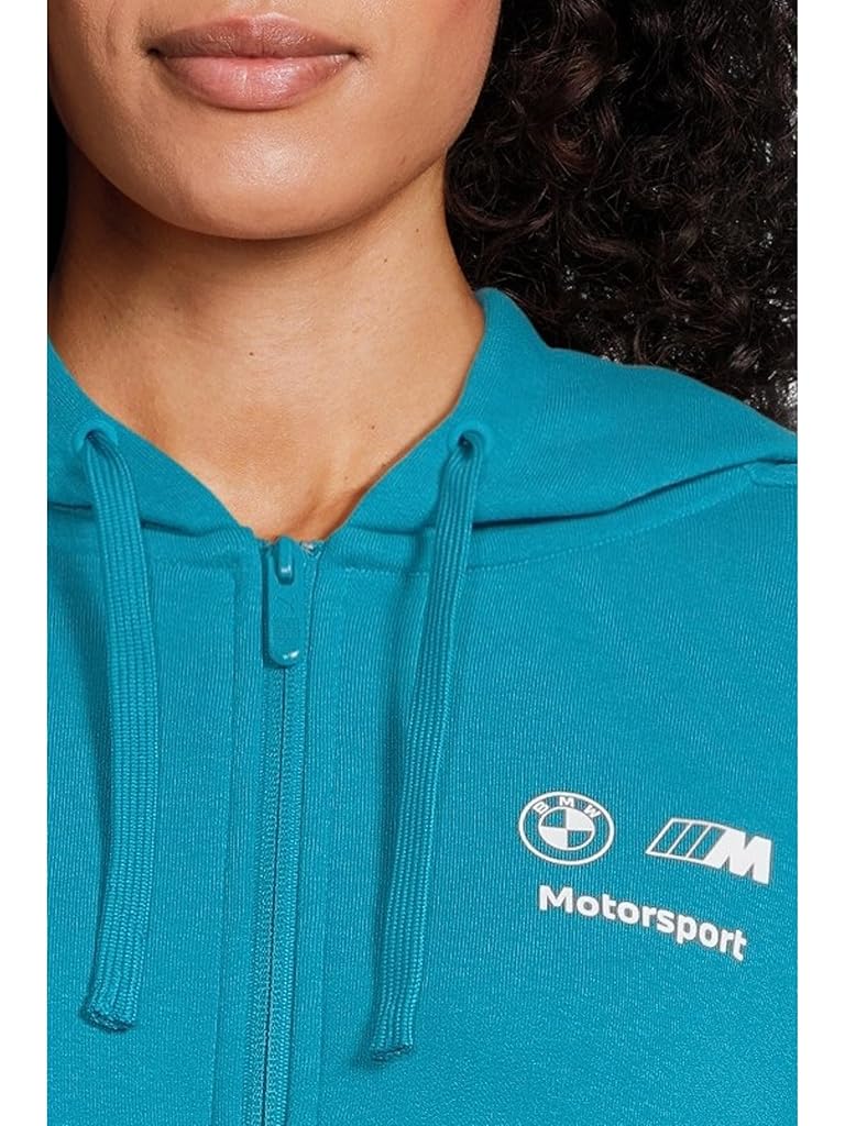 Blue PUMA Bmw M Motorsport Sweat Jacket