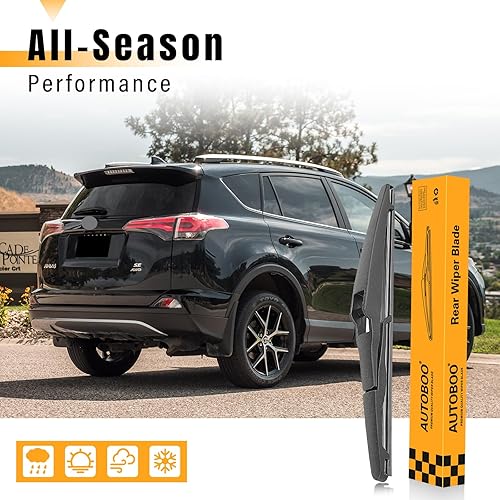 Vista 145 de AUTOBOO 12 limpiaparabrisas trasero de repuesto para Kia Sportage 2011-2016, Hyundai Elantra 09-12, Hyundai Tucson IX35 10-15, I30 - Repuesto