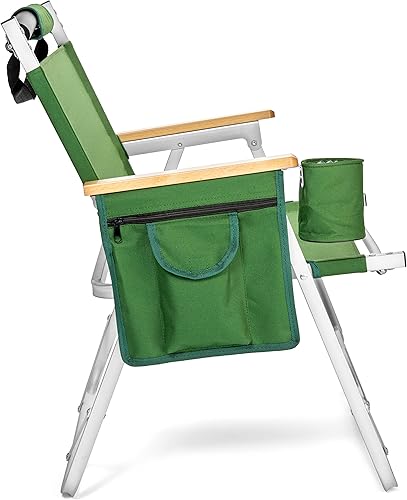 Miniatura 2 de Homevative Silla ligera para acampar y eventos, verde oliva