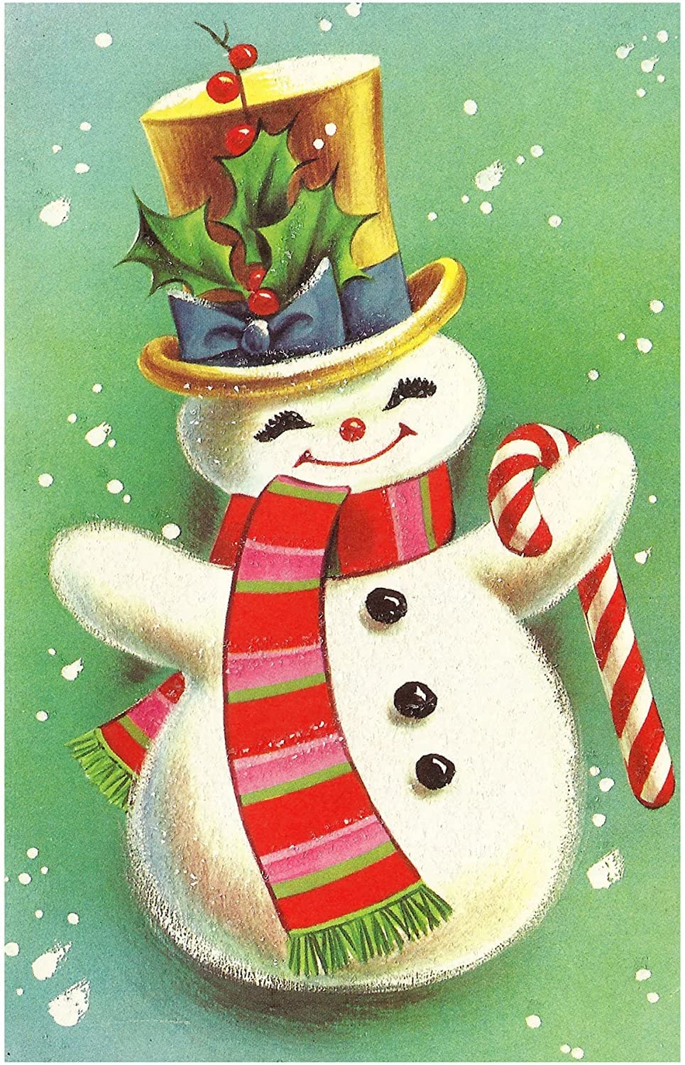 rayprint Xmas Decor Christmas Snowman Vintage Metal Tin Sign Christmas Decor Art Shop Man Cave Bar Retro Christmas Poster Prints Wall Decor Plaque 8x12Inches