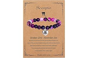 Healing Zodiac Scorpio Sol Beaded Bracelet: A Celestial Talisman for the Passionate Soul