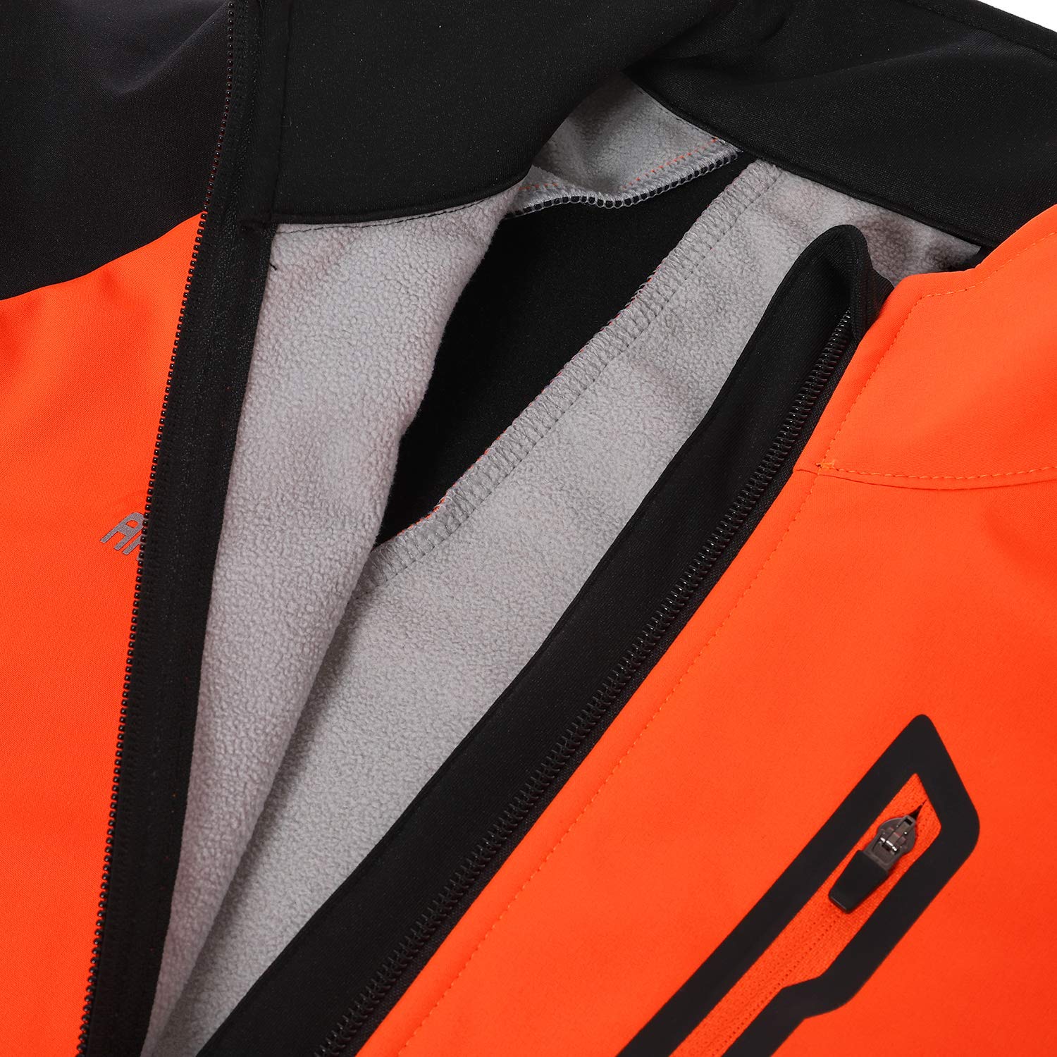 Lixada Uomini Ciclismo Giacca Impermeabile Antivento Termico Pile Ciclismo Jersey MTB Bicicletta Equitazione Corsa Autunno Inverno Giacca Cappotto Adatto per Ciclismo Corsa Alpinismo