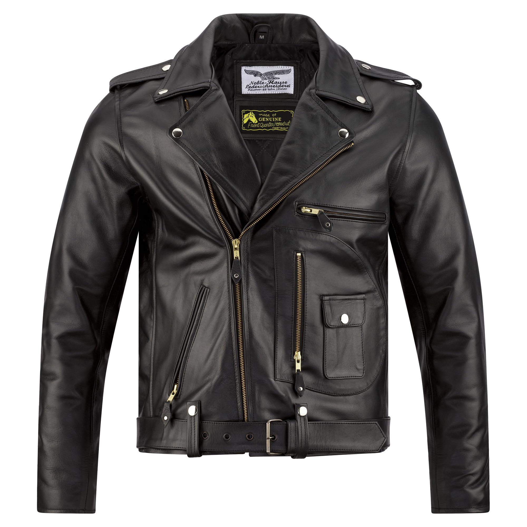 Noble House - Company - | BF-109 Pilote De Chasse En CUIR DE CHEVAL ARGENTIN