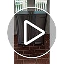 SONGMICS Trash Can, 2 x 8 Gallon (2 x 30 L) Garbage Can for Kitchen, with 15 Trash Bags, 2 Compartments, Plastic Inner Buckets and Hinged Lids, Airtight, Silver and Black ULTB60NL