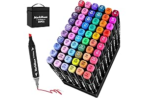 MarkMuse 60 Colors Alcohol Markers Set - Your Artistic Arsenal Unleashed