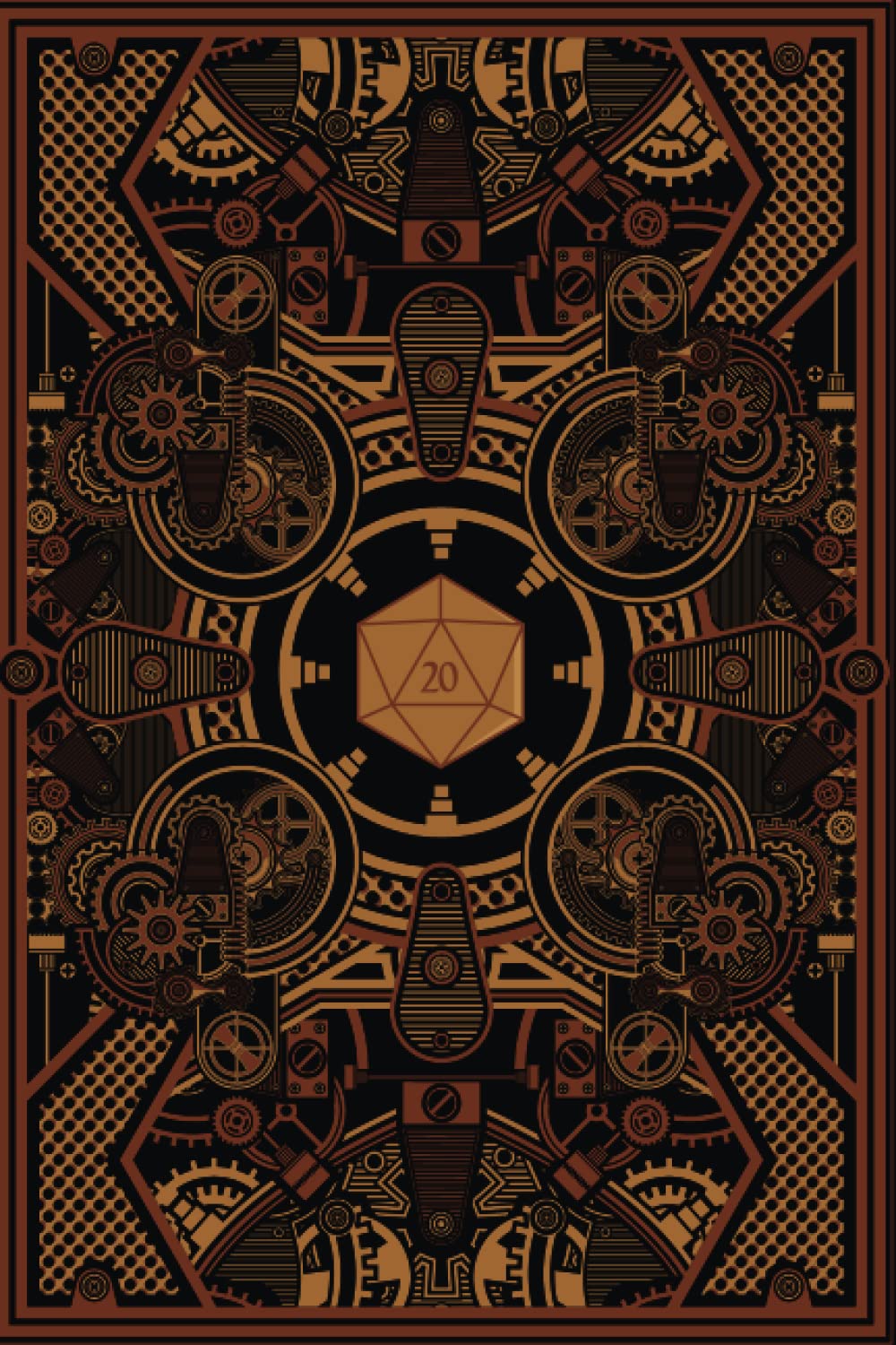 DND Character Journal: Dwarven DND notebook | 150 page journal | RPG character & spell pages | perfect journal for 30+ adventures | 6 x 9 inches