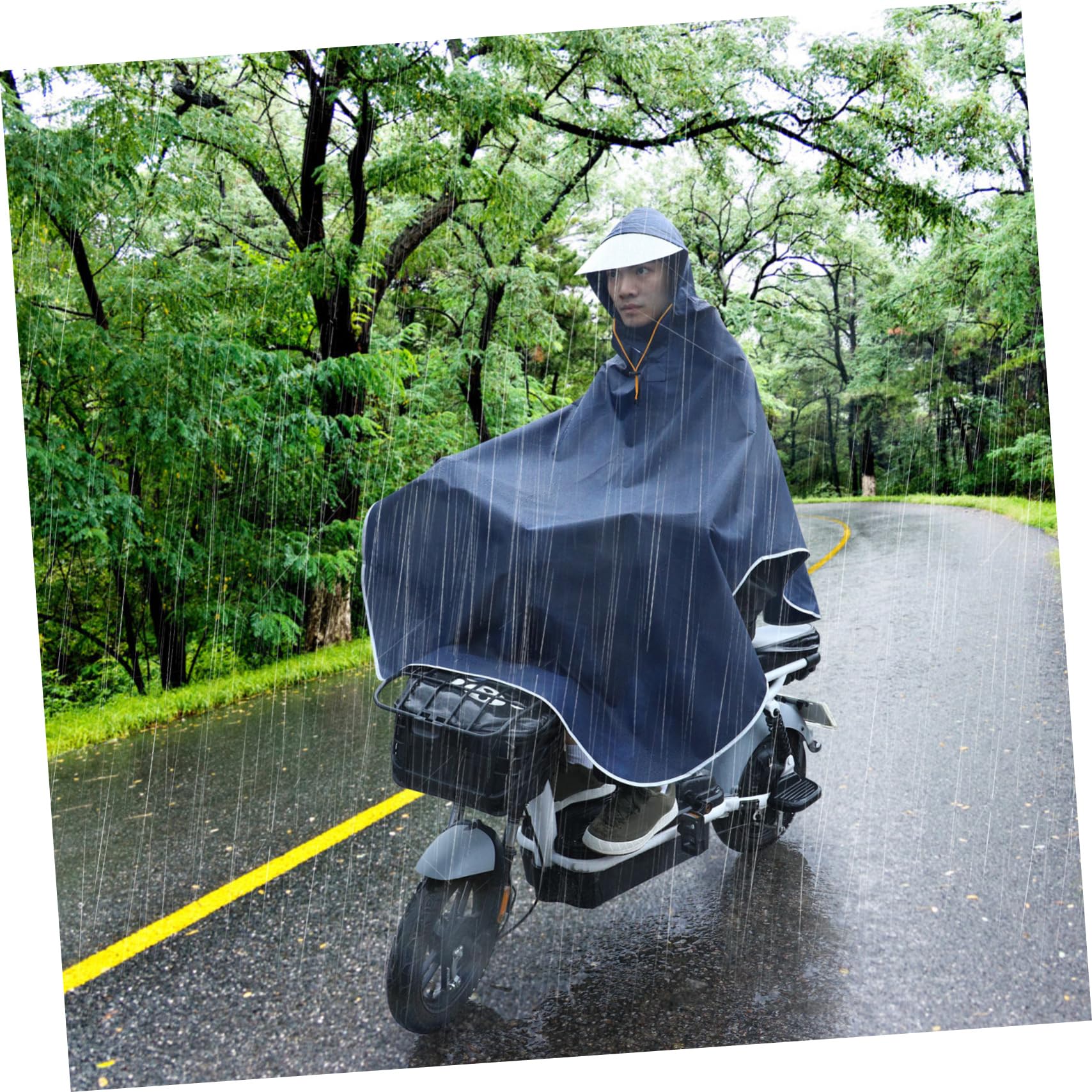 Abrigo para mujer, chaqueta ligera para mujer, impermeable, poncho para ciclismo, chaqueta de bicicleta, chal, capa para scooter, coche eléctrico, chaqueta masculina para hombre y mujer