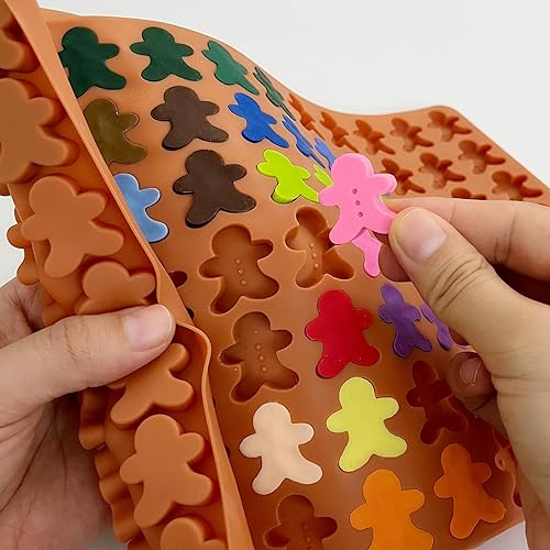 Miniatura 8 de Moldes de silicona con forma de corazón para gomitas, caramelos, chocolate, pequeños dulces caseros (1 unidad de corazón)