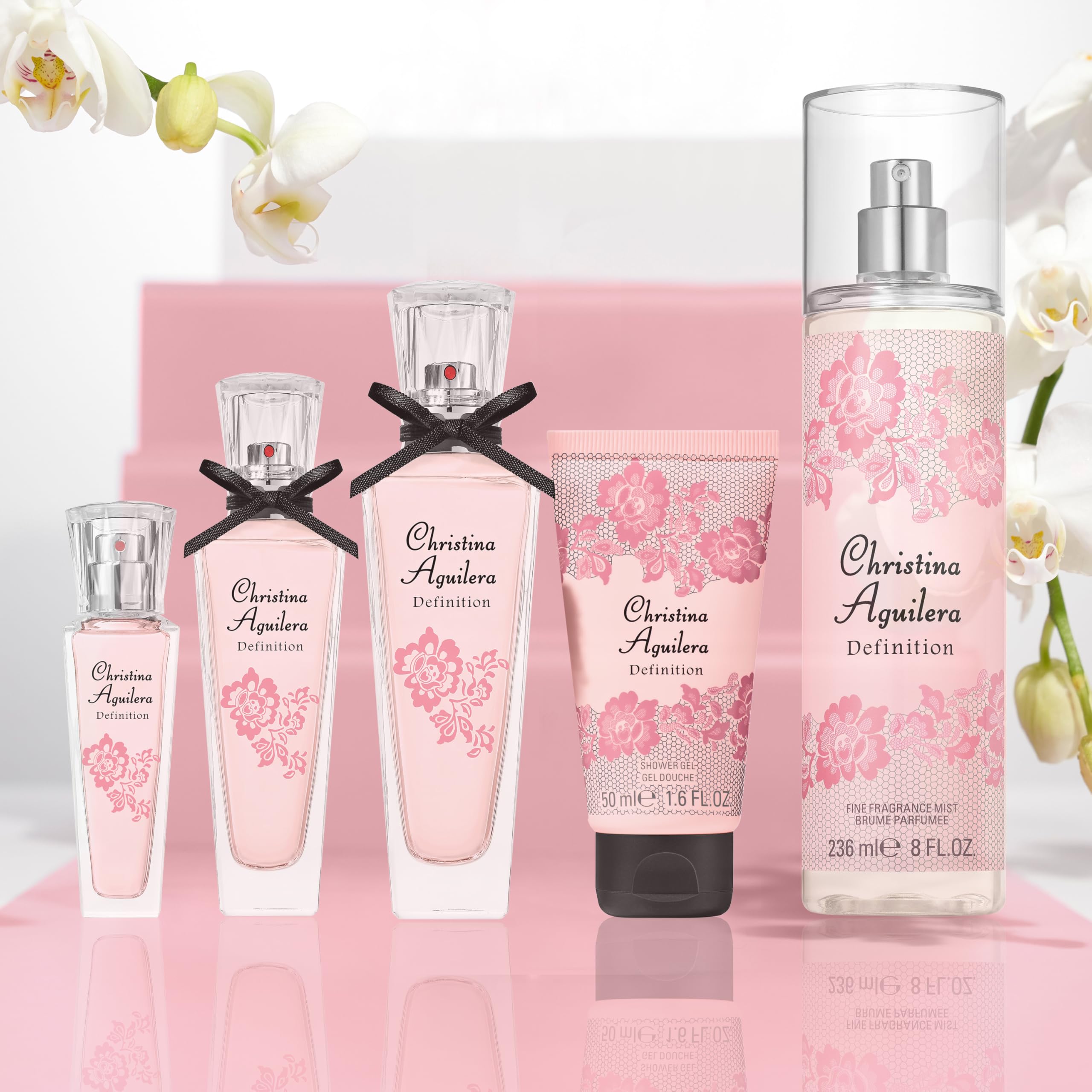 Christina Aguilera - Definition Eau de Parfum, Perfume Femenino, con Mandarina, Orquídea y Ámbar, Notas Florales y Cítricas, Fragancia Refrescante, para Mujer
