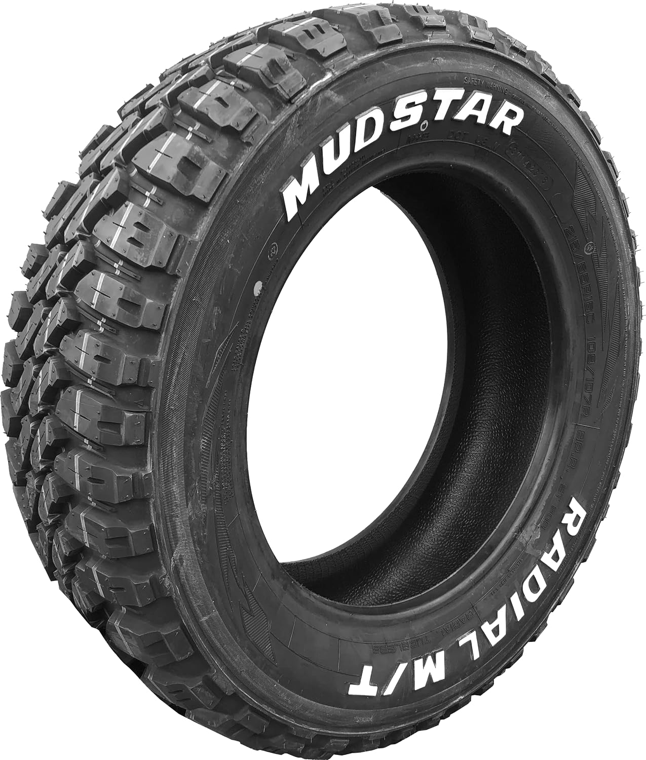 MUDSTAR RADIAL MT 19580R15 107105N WL White Letter India | Ubuy