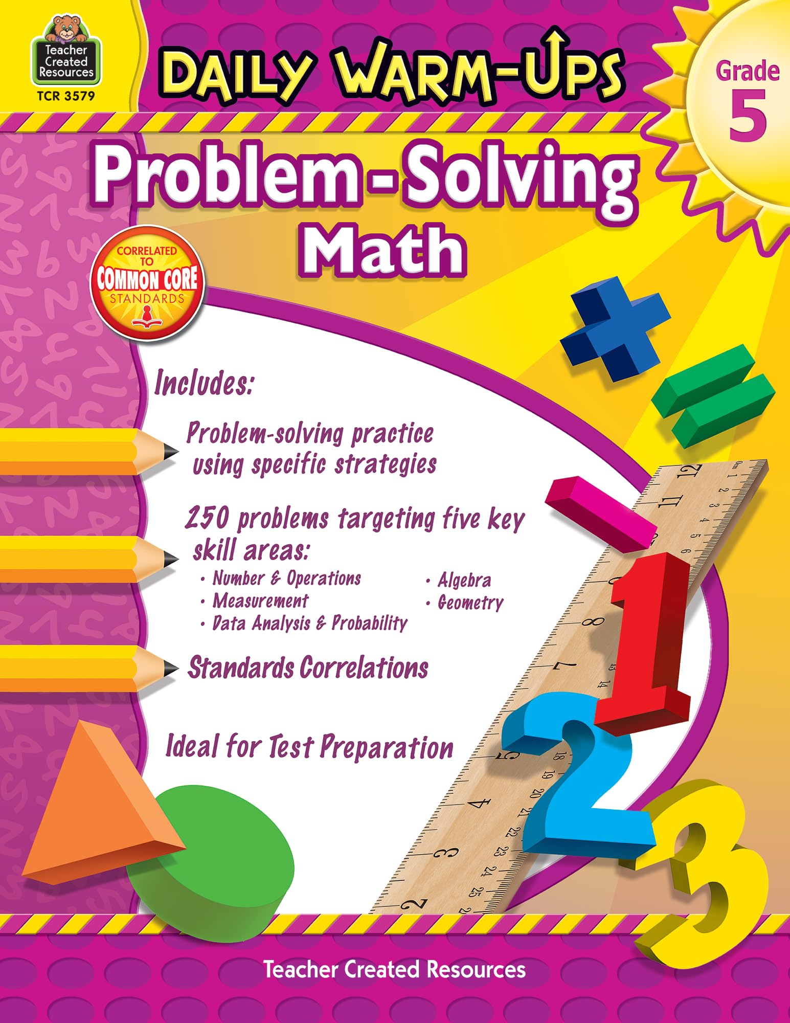 Daily Warm-Ups: Problem Solving Math Grade 5: Problem Solving Math Grade 5 (Daily Warm-Ups: Word Problems)