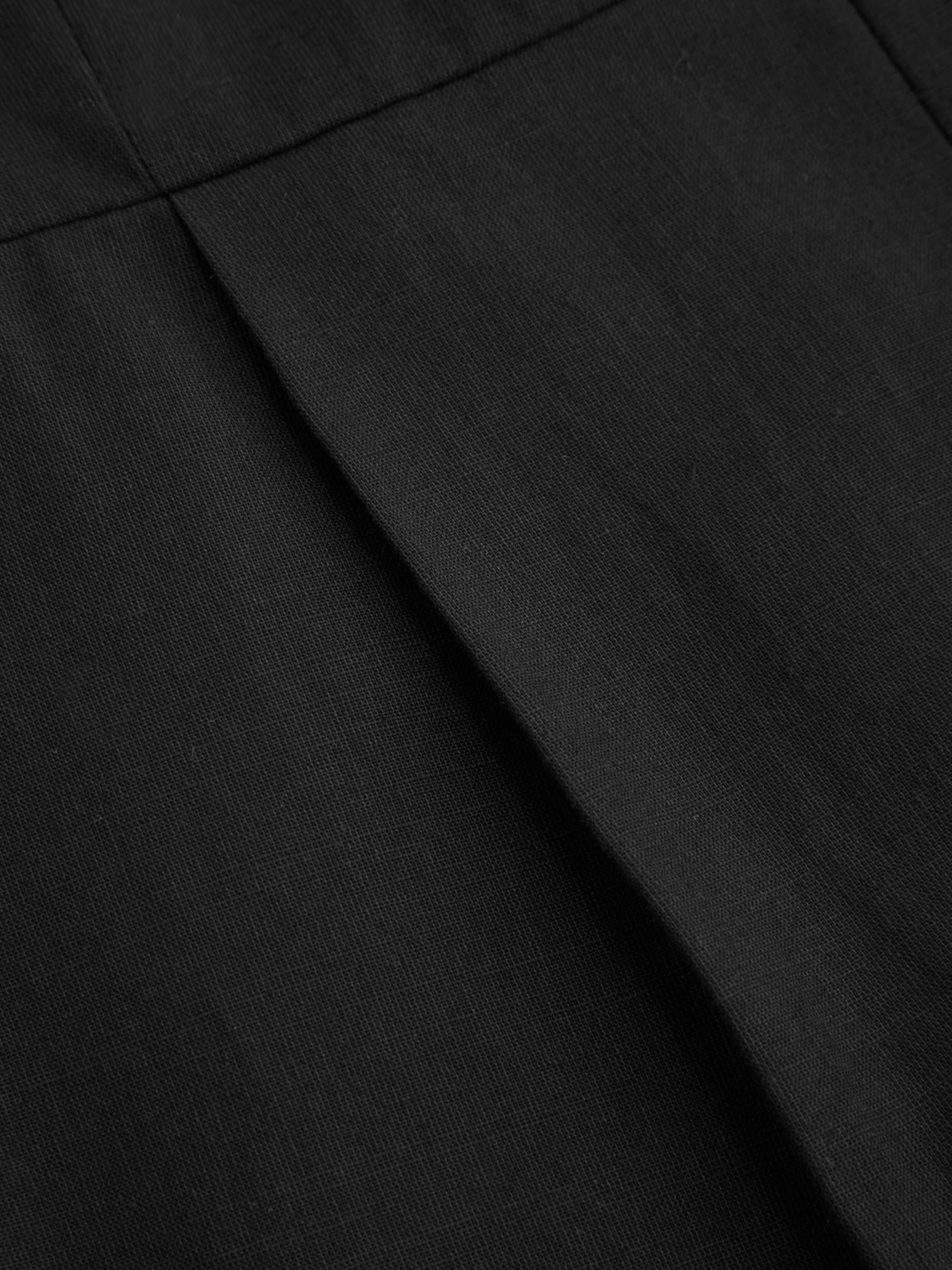 CIDER Jumpsuits for Womens Cotton-blend Square Neck Solid Shirred Jumpsuit Womens Overalls: Black Small