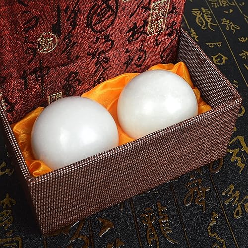 Vista 58 de fengshuisale Feng Shui Bolas de salud chinas (azul con fénix y dragón) 3.8cm/1.5" Pulsera de cuerda roja