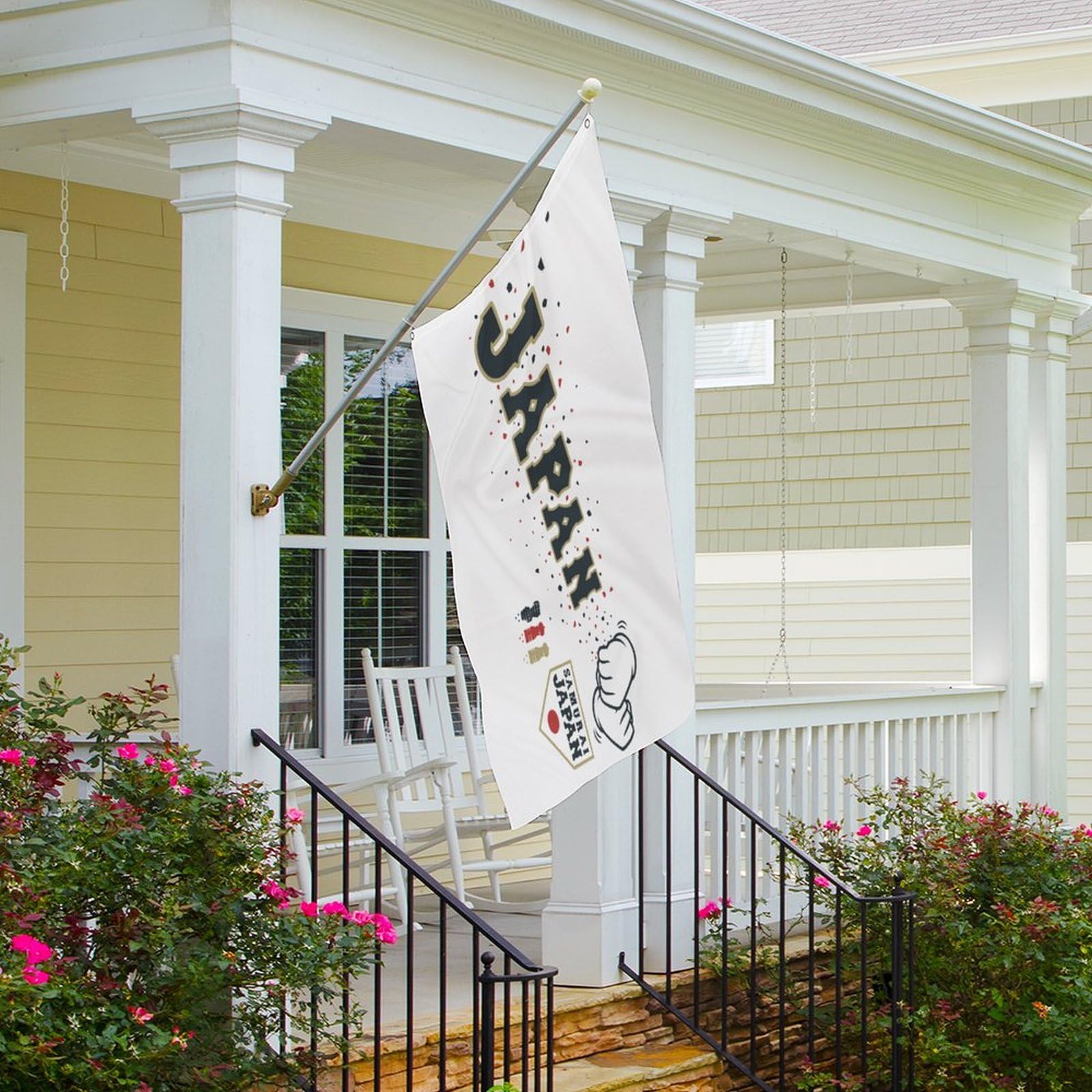 Amazon.co.jp: 旗 東京オリンピックの野球日本代表 侍ジャパン 応援