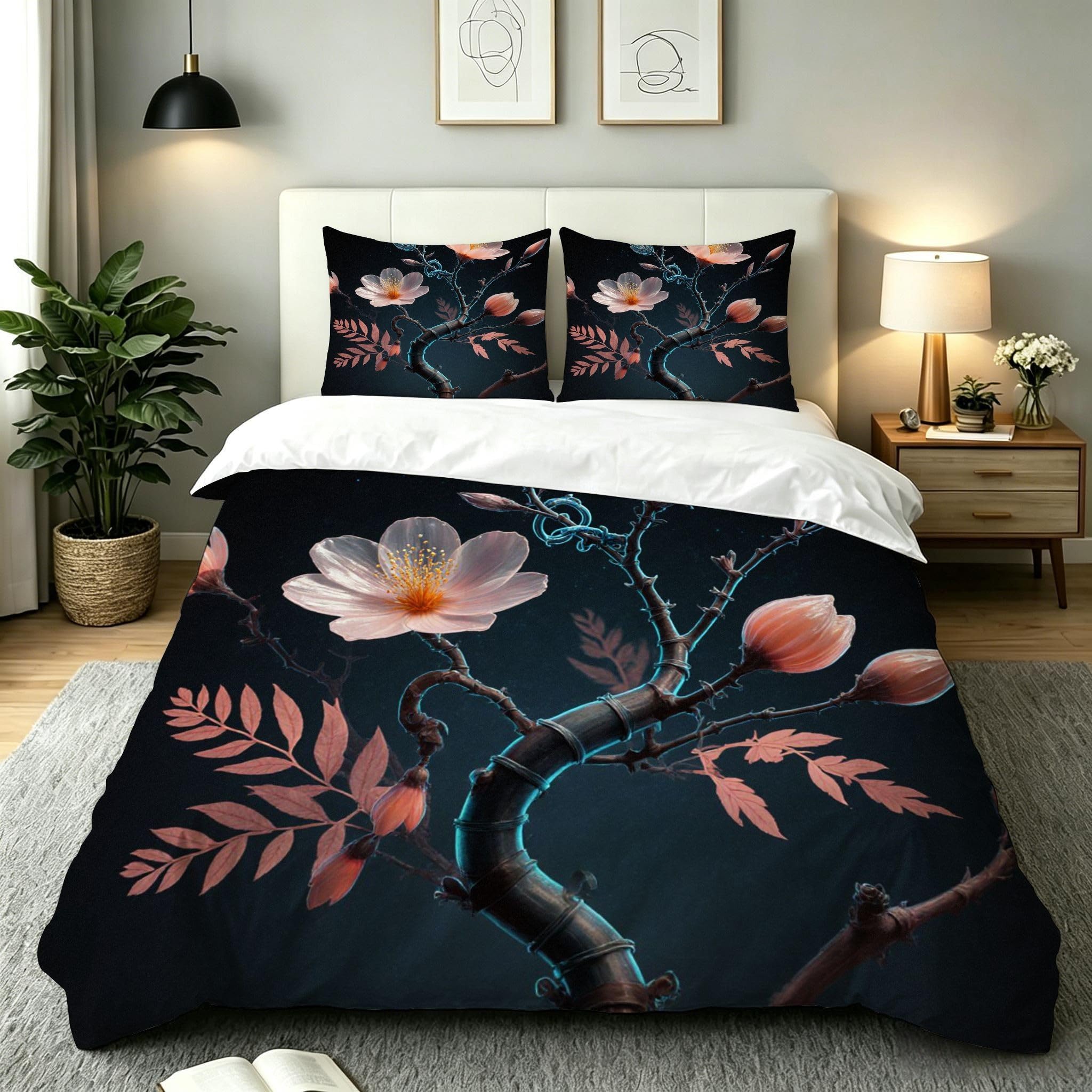 Ensemble de sets de literie en microfibre douce et finitions haut de gamme