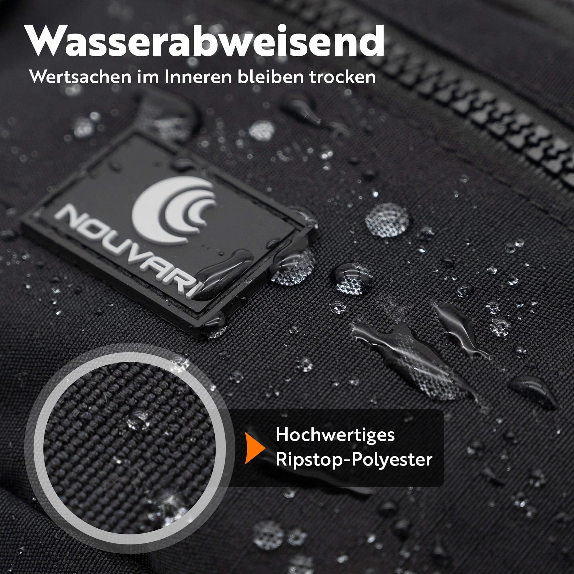 Bauchtasche Herren und Damen Schwarz Hüfttasche für Festival, Camping & Sport Unisex Wasserabweisende Gürteltasche für Reisen, Outdoor & Wandern (Schwarz)