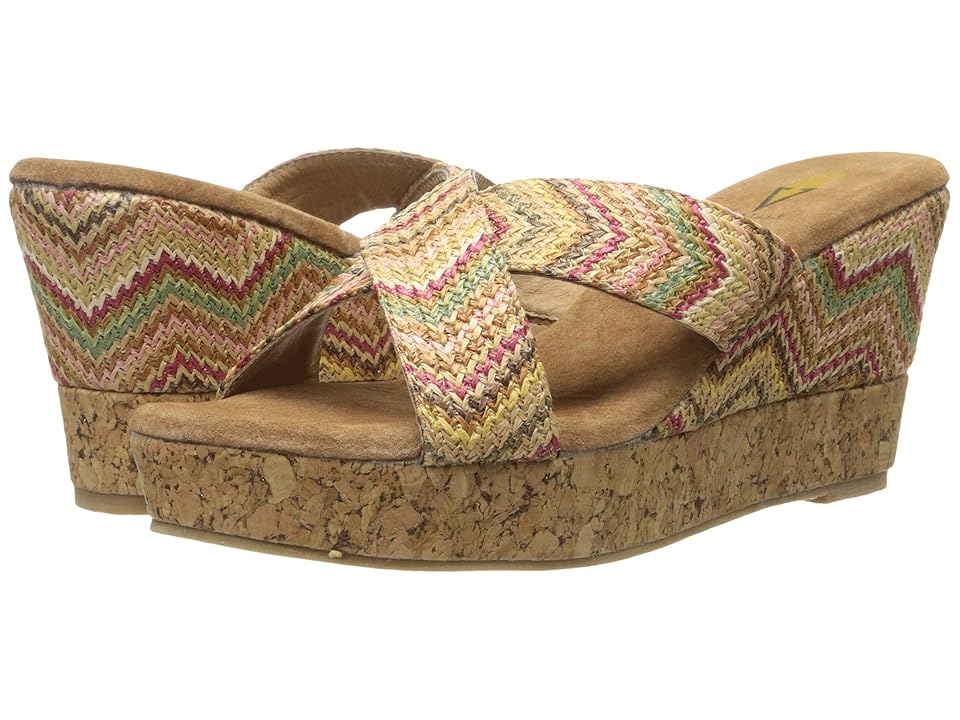 

VOLATILE Lita (Red Multi) Women's Wedge Shoes
