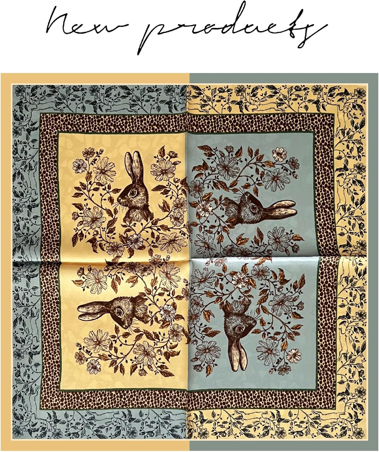 MEISEE 100% Pure Mulberry Silk Scarf 21" Square Scarf Neckerchief Headscarf Breathable Lightweight for Women Gift Packed - Image 5