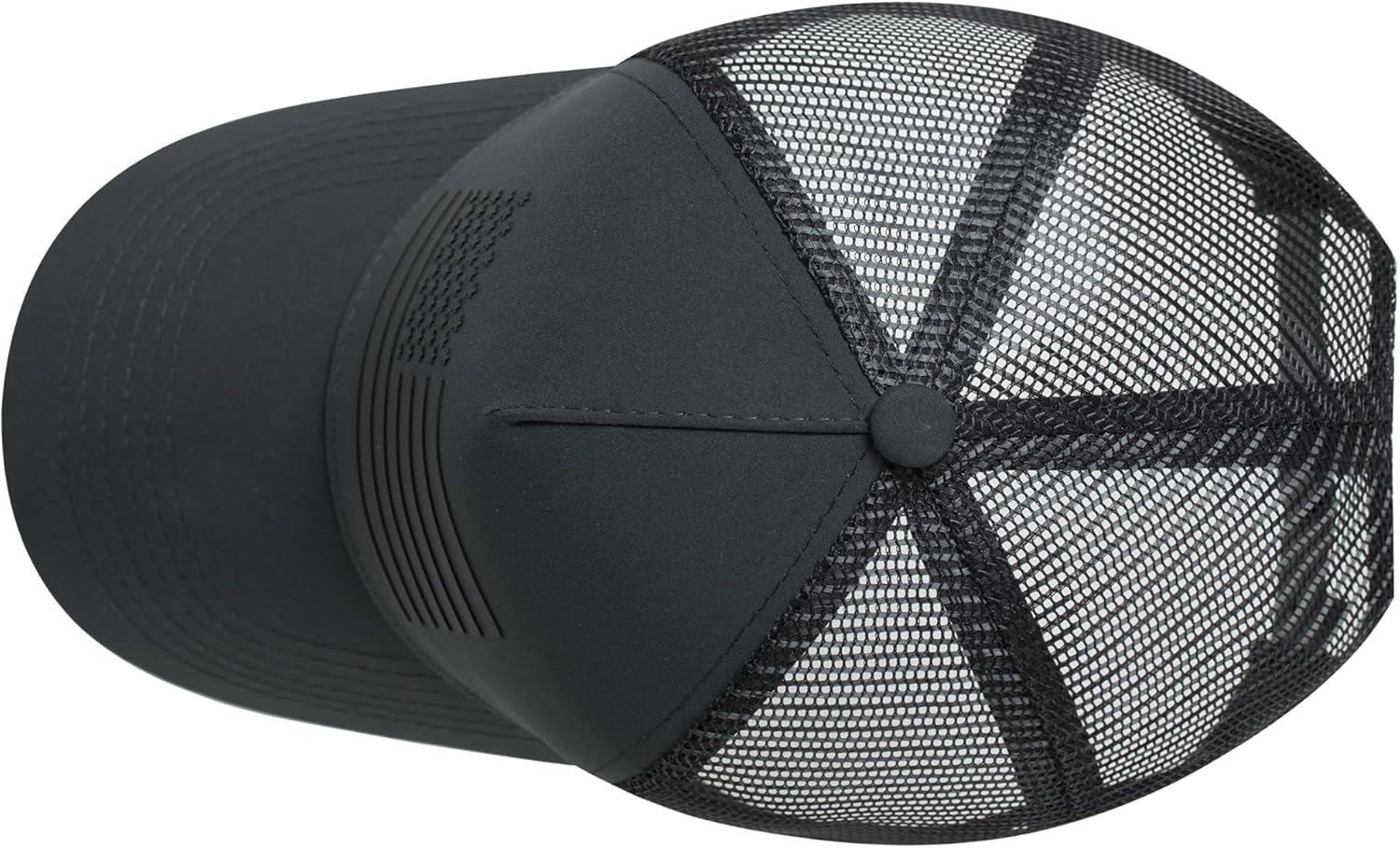 IIN American Flag Mesh Baseball Cap, Patriotic Trucker Hat for Men Women, Quick-Dry Breathable Design, Adjustable Snapback - Image 4