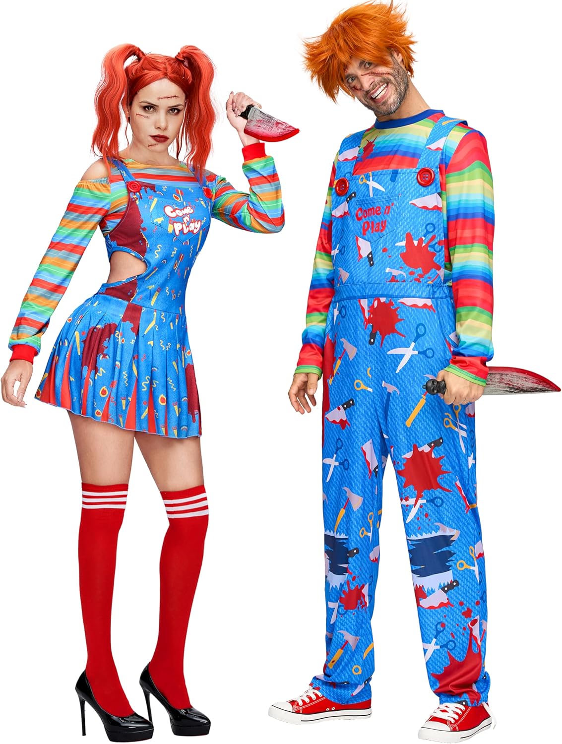 Spooktacular Creations Adult Creepy Killer Doll Costume