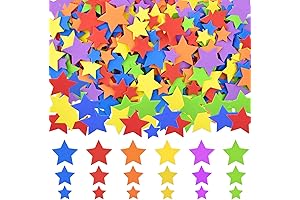 Coopay Star Foam Stickers: Vibrant Embellishments for Creative Crafts