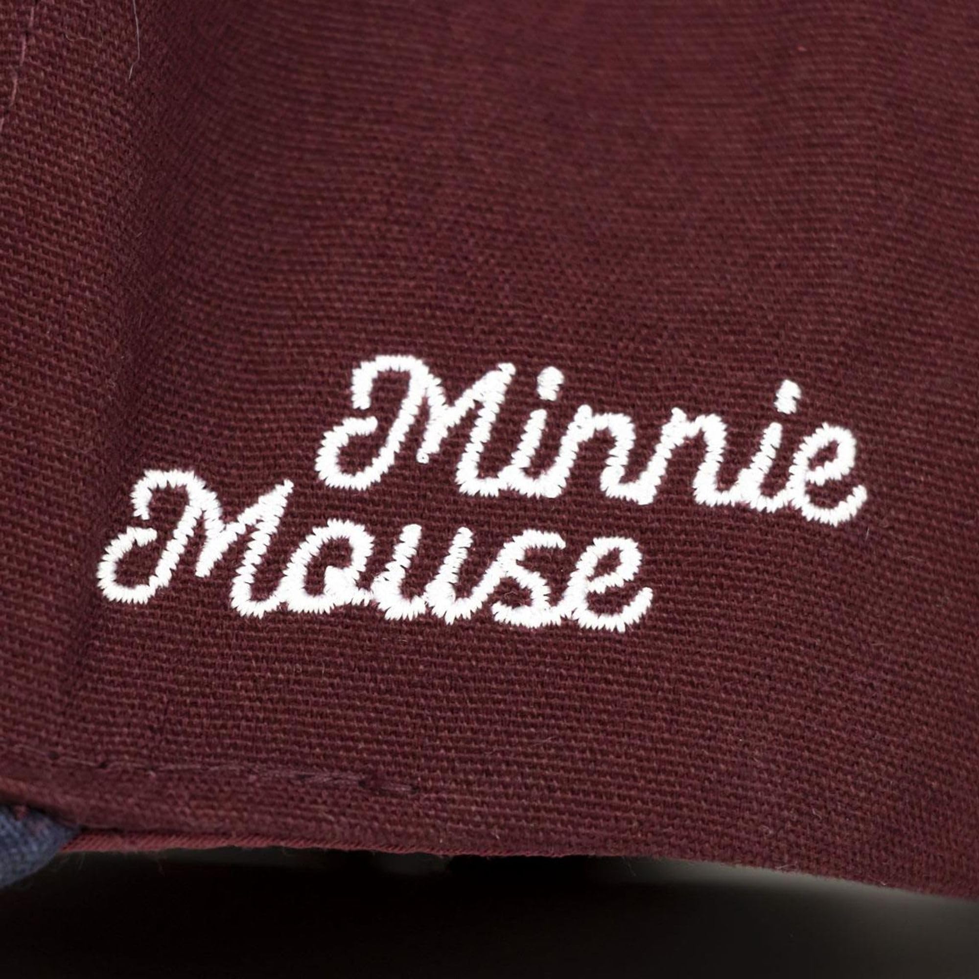 Gorra con Visera de Minnie Rojo 57 cm Algodón Poliéster Original