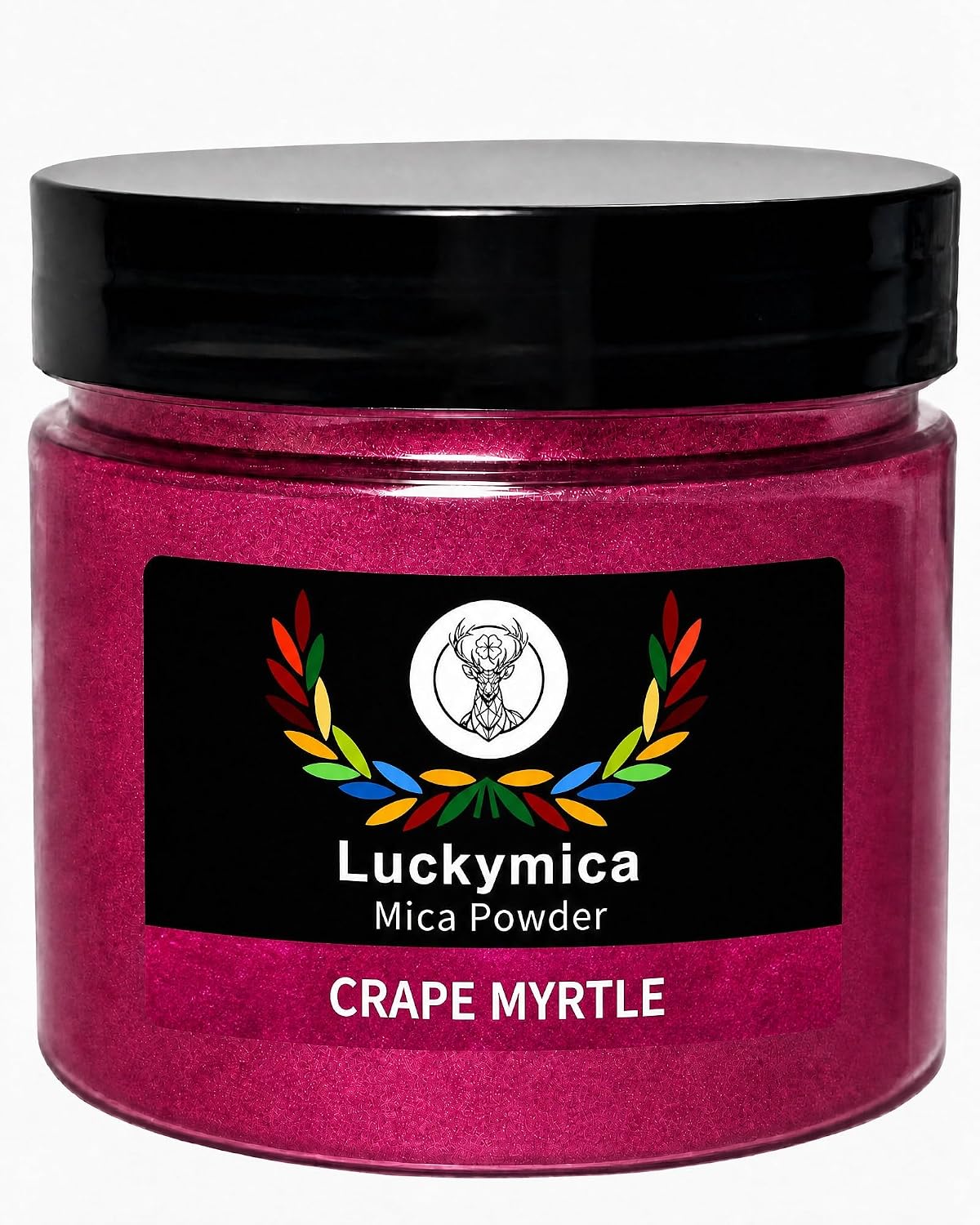 Mica Powder for Epoxy Resin, Premium Pearlescent Pigment Powder for Resin Art, Dye, Nail Polish, Paint, Candle Making, Soap Making, Bath Bombs, DIY Cosmetics - Crape Myrtle (50g / 1.76oz)